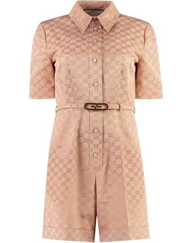 pink gucci romper|gucci rompers for women.